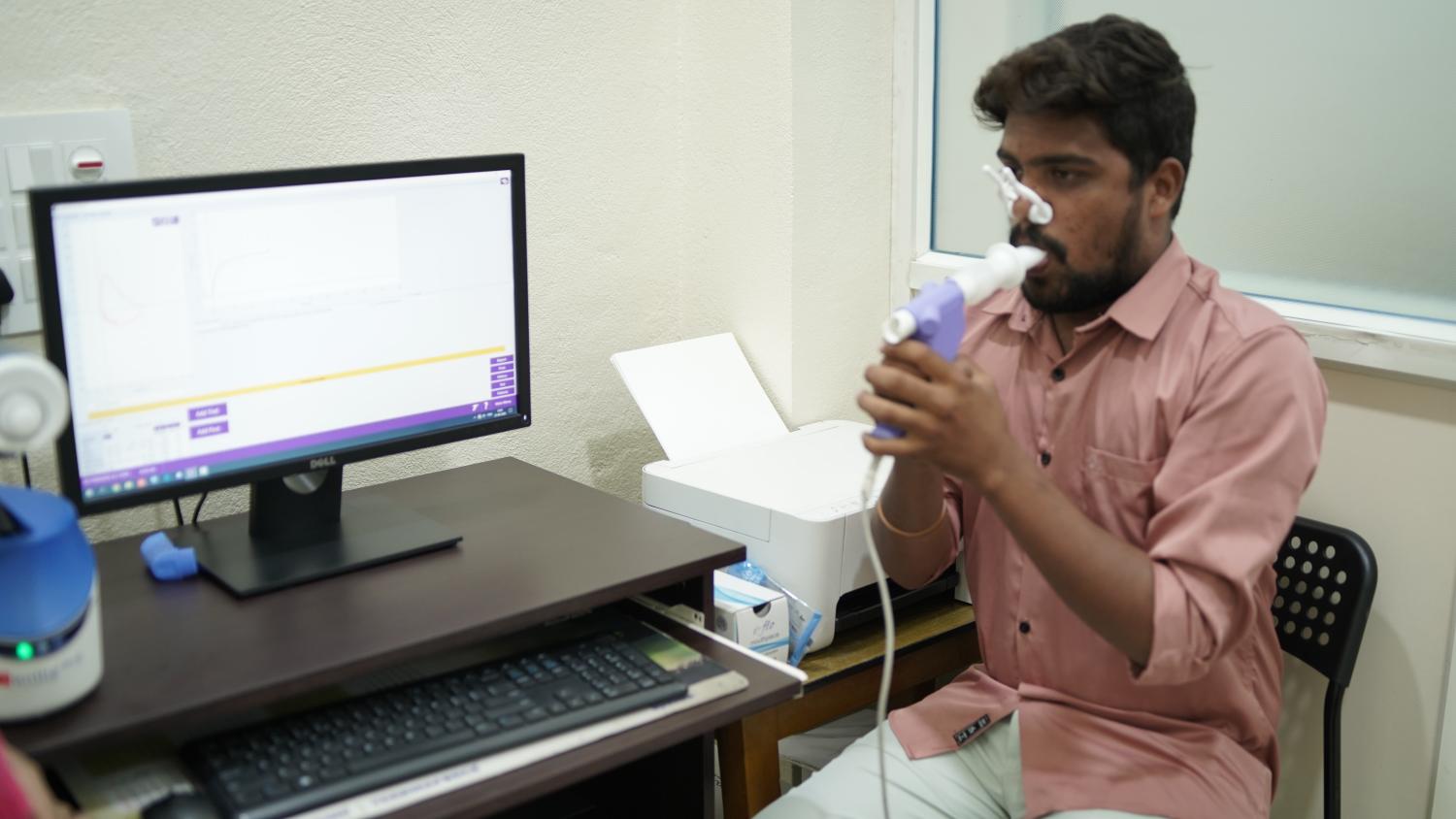 Pulmonary function test