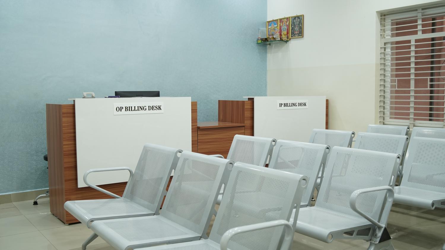 OP and IP billing desk